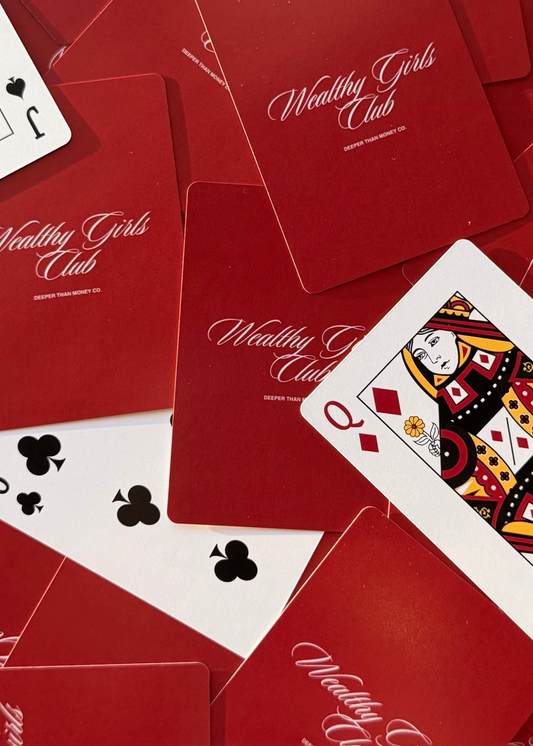 Wealthy Girls Club Playing Cards